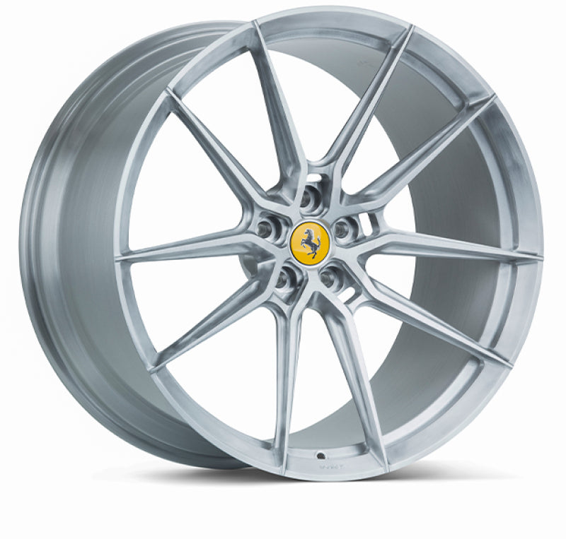 Vossen x Novitec NF9 22x12 ET:47 Brushed - Gloss Clear Ferrari FF / Portofino Rear Wheel