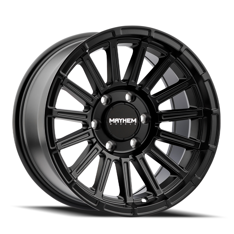 Mayhem 8309 Granite 17x9 / 6x135 BP / 0mm Offset / 87.1mm Hub Satin Black