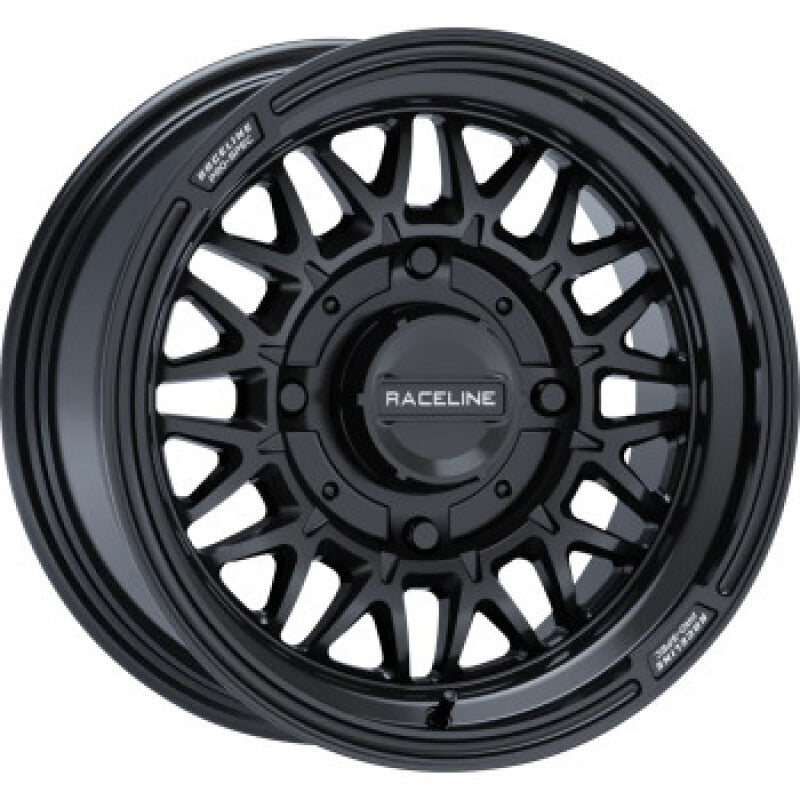 Raceline A13GB Omega 15x7in / 4x137 BP / 10mm Offset / 110.18mm Bore - Gloss Black Wheel
