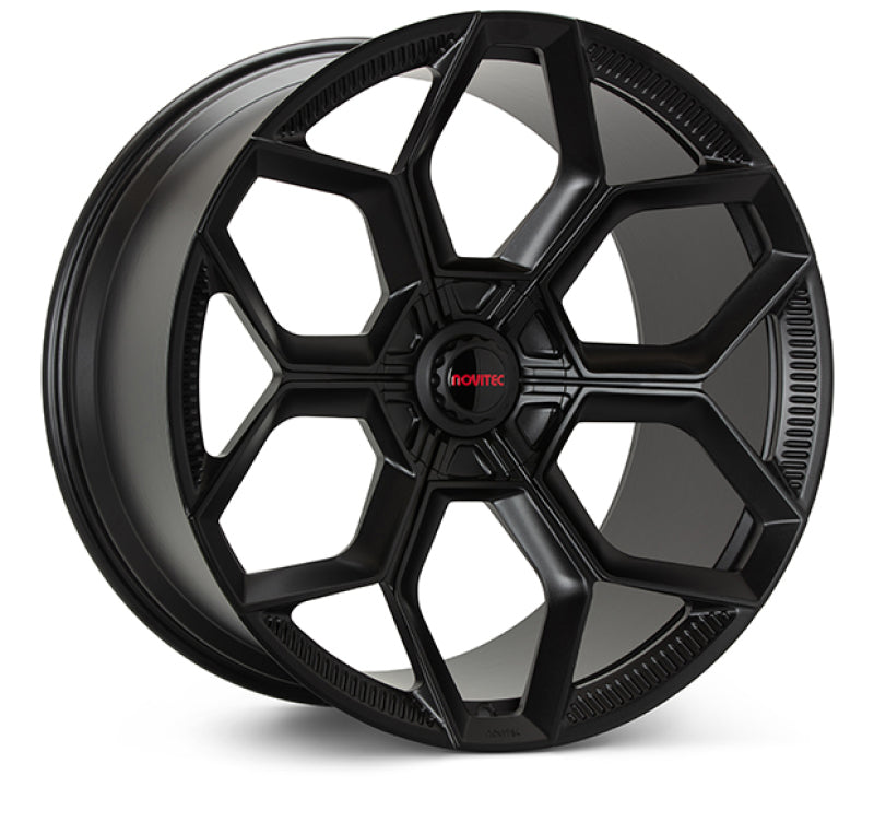Vossen x Novitec NL5-5L 22x12.5 ET:34 Satin Black Lamborghini Revuelto Rear Wheel