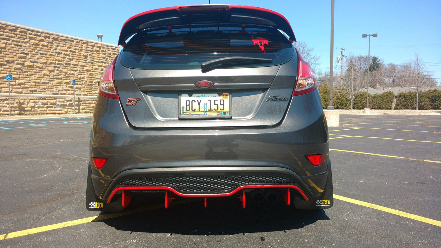 2014-2017 Ford Fiesta ST Diffuser Fins | Velossa Tech Design