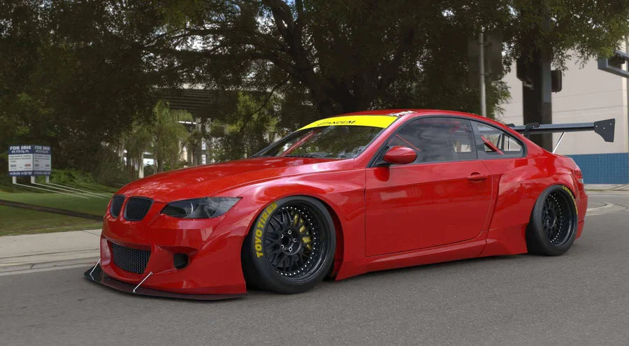 GReddy Pandem 07-13 BMW M3 (E92) Full Rocket Bunny Wide-Body Aero Kit w/ Ducktail Wing