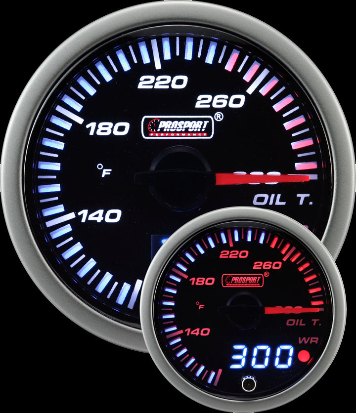 Prosport 2-1/16" JDM Electrical Oil Temperature Gauge