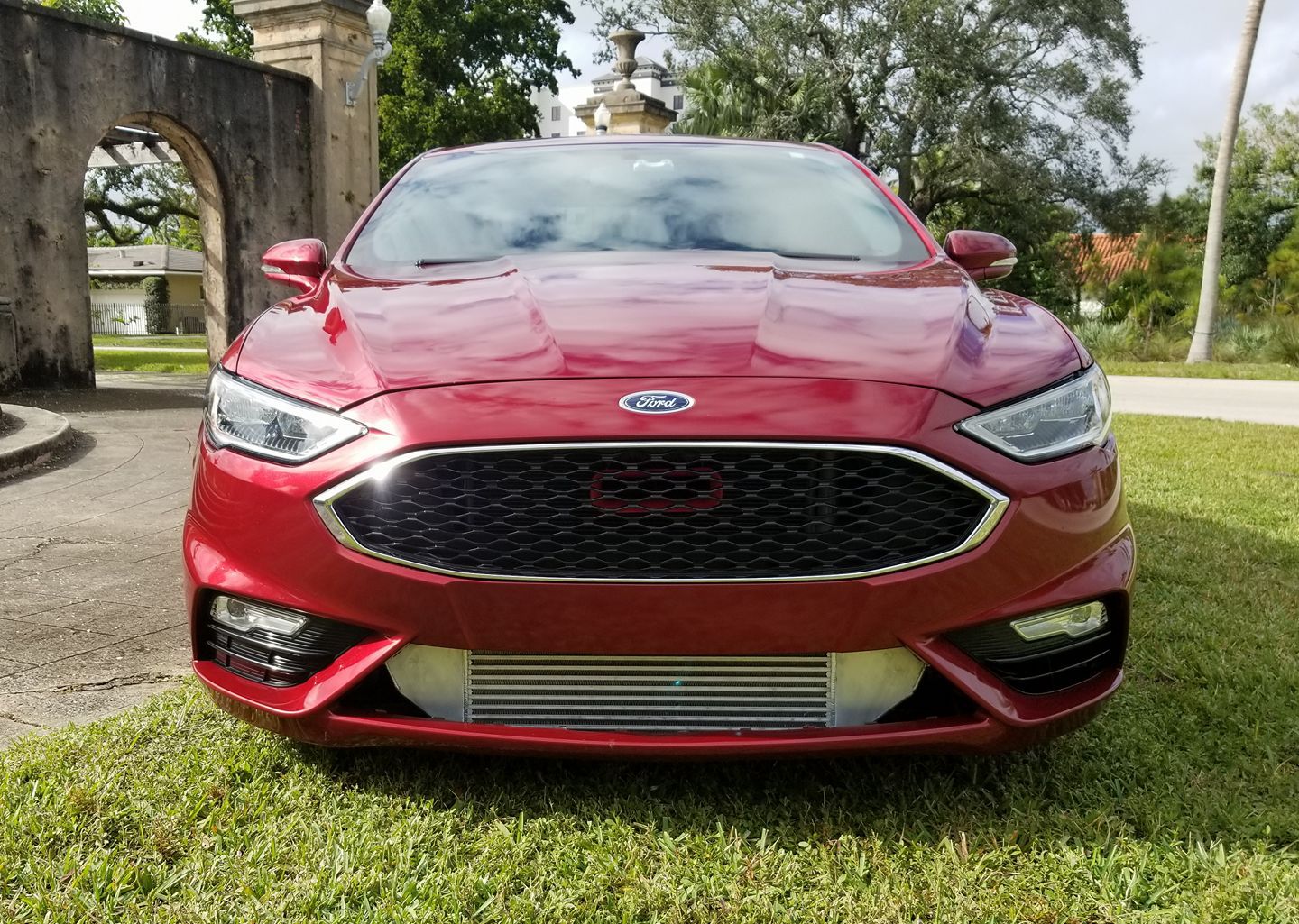 2017-2019+ Ford Fusion Sport BIG MOUTH Ram Air Intake Snorkel