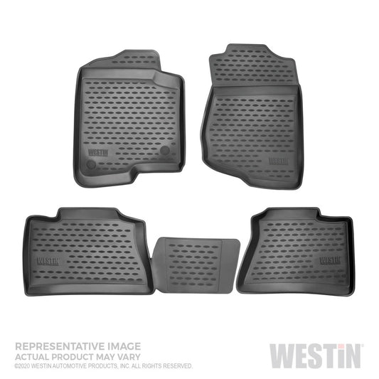 Westin 15-20 Ford Edge Profile Floor Liners Front and 2nd Row - Black