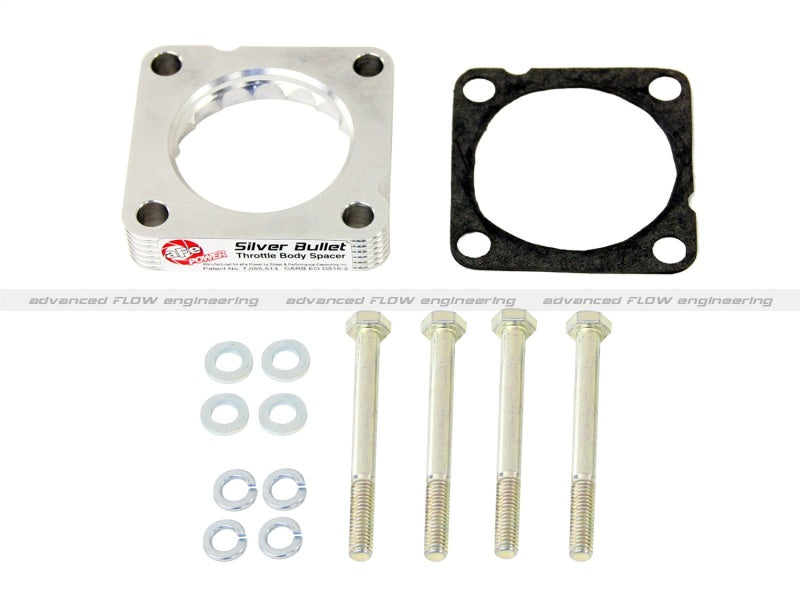 aFe Silver Bullet Throttle Body Spacer 12 Honda Civic Si / 08-12 Honda Accord / 09-12 Acura TSX