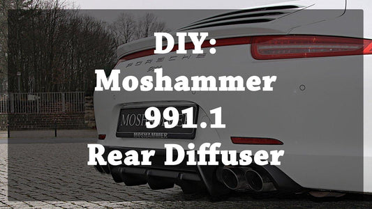 DIY: Moshammer Diffuser Install on 991.1 Porsche 911 GTS