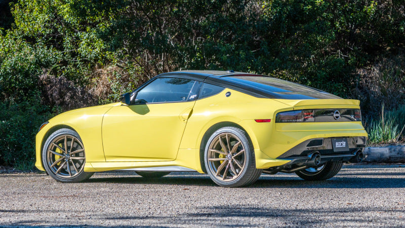 Borla 22-24 Nissan Z 2.5in ATAK Cat Back Exhaust 4.5in Tip - Carbon Fiber Black Anodized-thumbmail-3