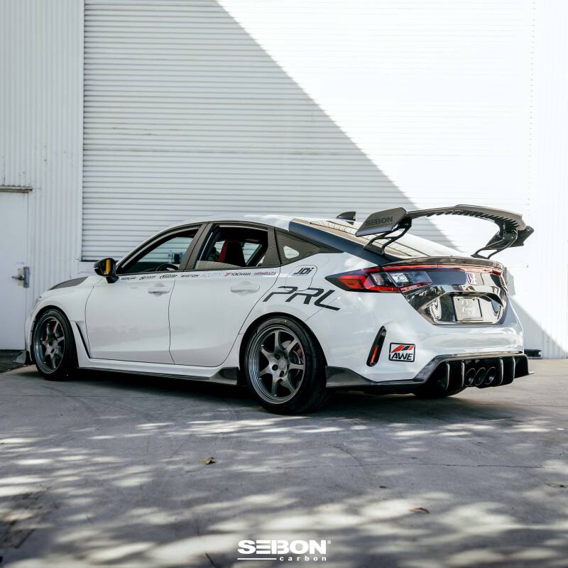 Seibon 23-24 Honda Civic Type R MB-Style Carbon Fiber Rear Spoiler-thumbmail-1