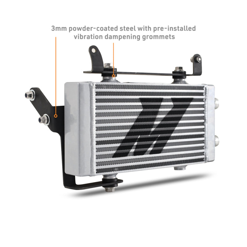 Mishimoto 2023+ Toyota GR Corolla Oil Cooler Kit - Thermostatic - Silver-thumbmail-2