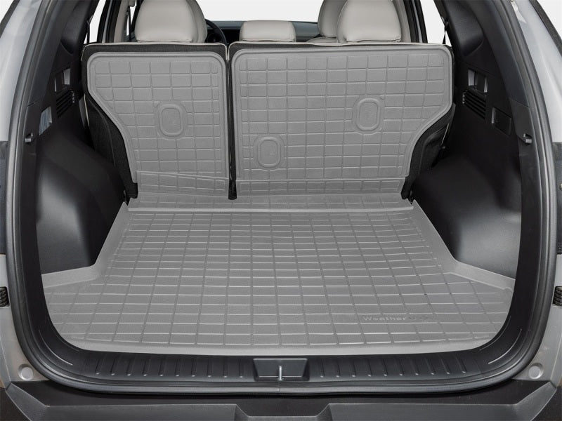 WeatherTech 22-26 Hyundai Tucson Behind Seating SeatBack Cargo Liners HP - Black-thumbmail-2