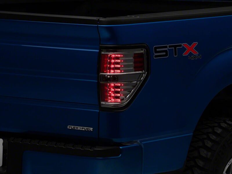 Raxiom 09-14 Ford F-150 Styleside LED Tail Lights- Black Housing- Smoked Lens-thumbmail-2