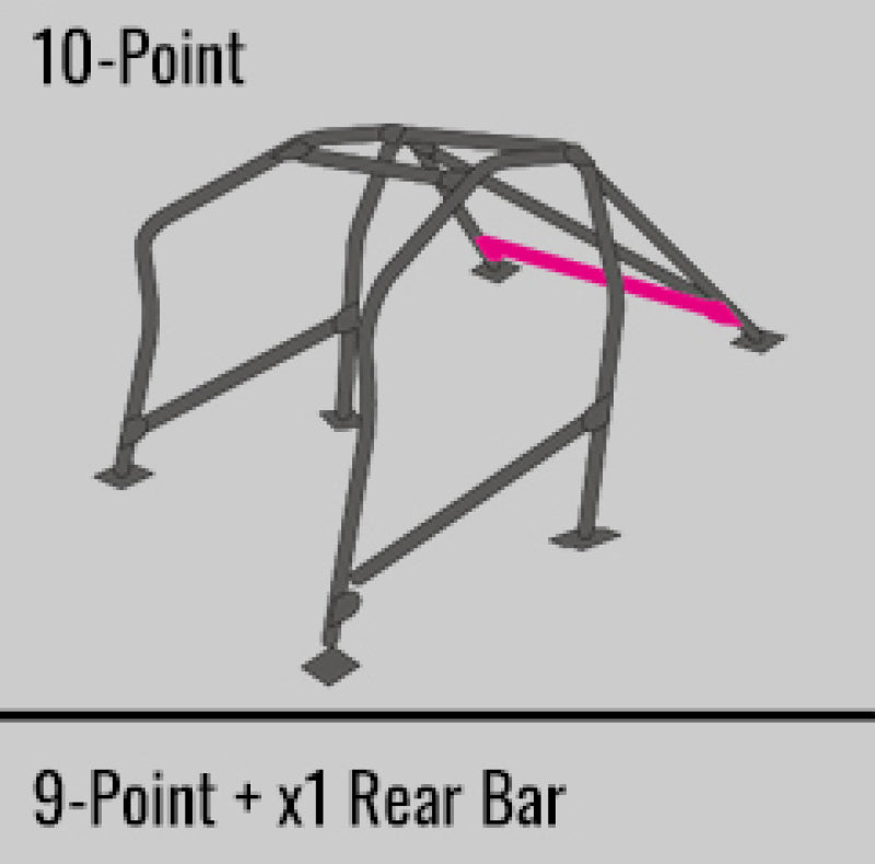 Cusco Steel Roll Cage 10 Point 2 Passenger Escape Dash 2015 Subaru WRX / STI-thumbmail-1