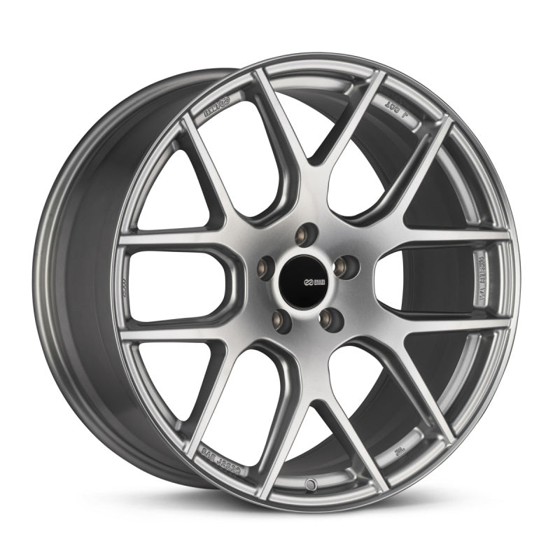 Enkei XM-6 18x8 5x120 40mm Offset 72.6mm Bore Storm Gray Wheel-thumbmail-1