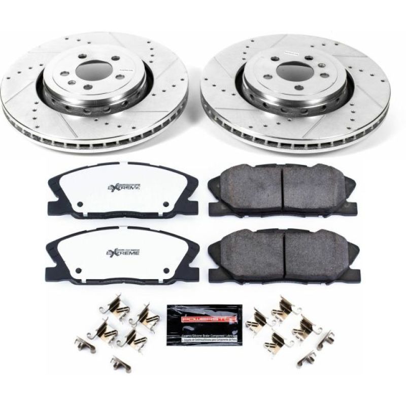 Power Stop 14-22 Dodge Charger Front Z26 Street Brake Kit-thumbmail-1