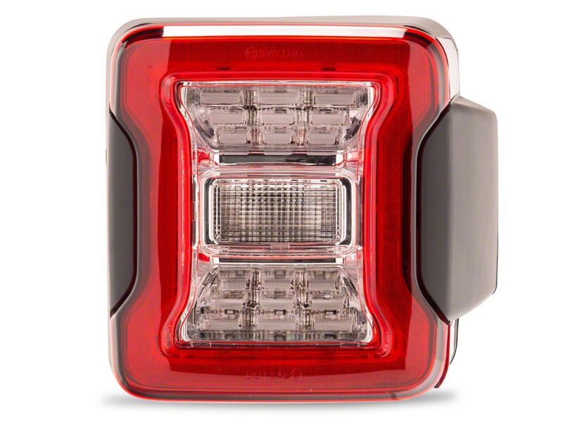 Raxiom 07-18 Jeep Wrangler JK LED Tail Lights- Clear Housing- Clear Lens-thumbmail-2