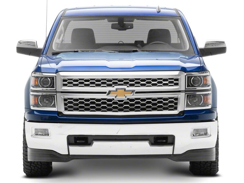 Raxiom 14-15 Chevrolet Silverado 1500 OE Projector Headlights/Chrome Trim- Black- Clear Lens-thumbmail-2