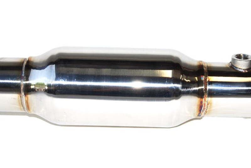 Invidia 08-15 Mitsubishi Evolution X High Flow Cat Downpipe & Test Pipe (One Piece)-thumbmail-2