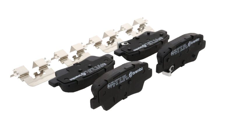 Brembo OE 21-23 Hyundai Kona/19-24 Kona Electric/19-21 Veloster Low-Met Brake Pad - Rear-thumbmail-2