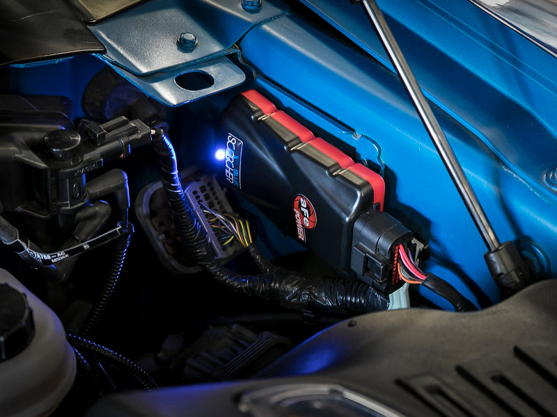 aFe Scorcher Blue Power Module 15-23 Ford F-150 2.6L V6 (TT)-thumbmail-3