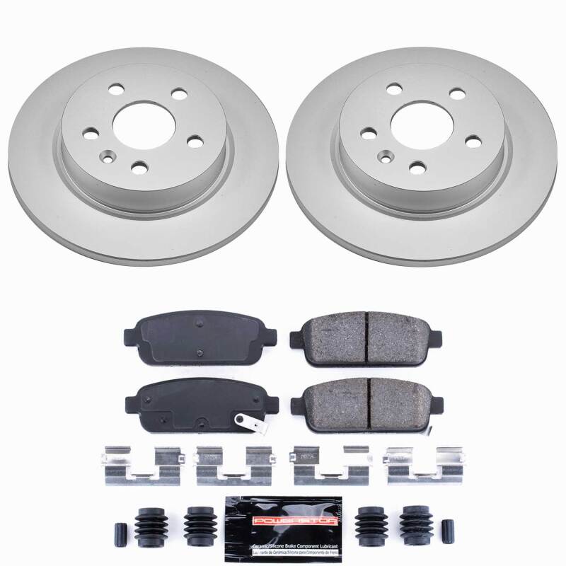Power Stop 13-17 Buick Encore Rear Z23 Coated Brake Kit-thumbmail-1