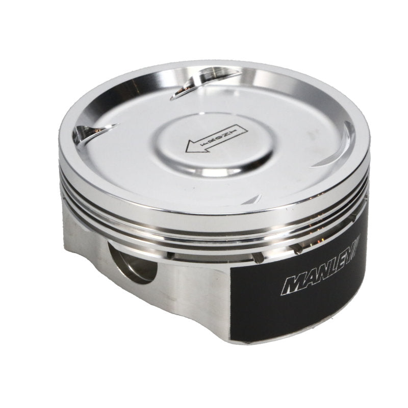 Manley 04+ Subaru WRX STi (EJ257) 83mm Stroker 99.75mm +0.25mm Bore 8.5:1 Dish Piston Set with Rings-thumbmail-1
