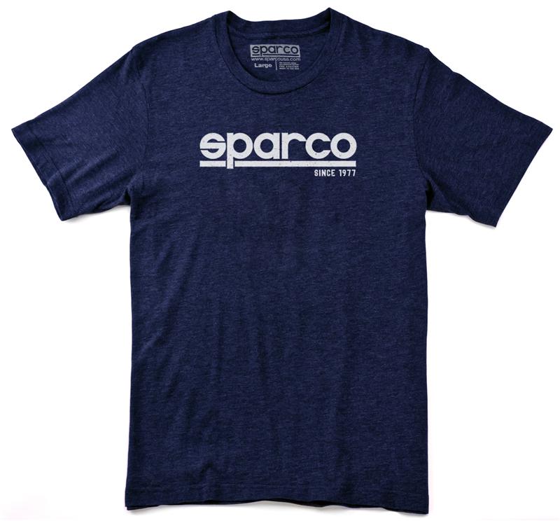 Sparco T-Shirt Corporate Navy Med-thumbmail-1