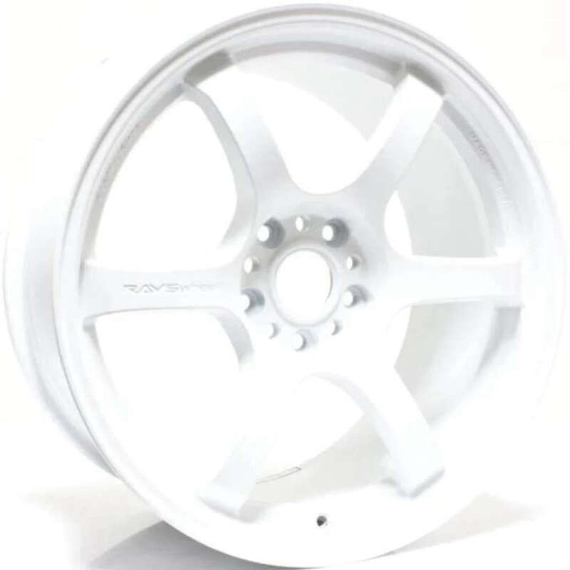 Gram Lights 57DR 18x9.5 +38 5-114.3 Ceramic Pearl Wheel (Min Order Qty 20)-thumbmail-1
