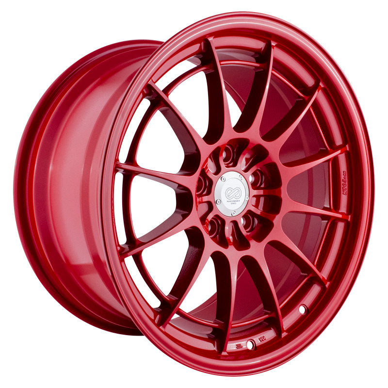 Enkei NT03+M 18x9.5 5x114.3 40mm Offset 72.6mm Bore - Competition Red Wheel-thumbmail-1