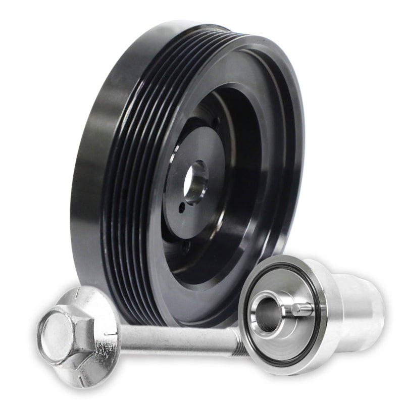 Fluidampr 2022+ Toyota GR86/Subaru BRZ (FA24F/FA24D) Steel Internally Balanced Damper w/Adapter Kit-thumbmail-2