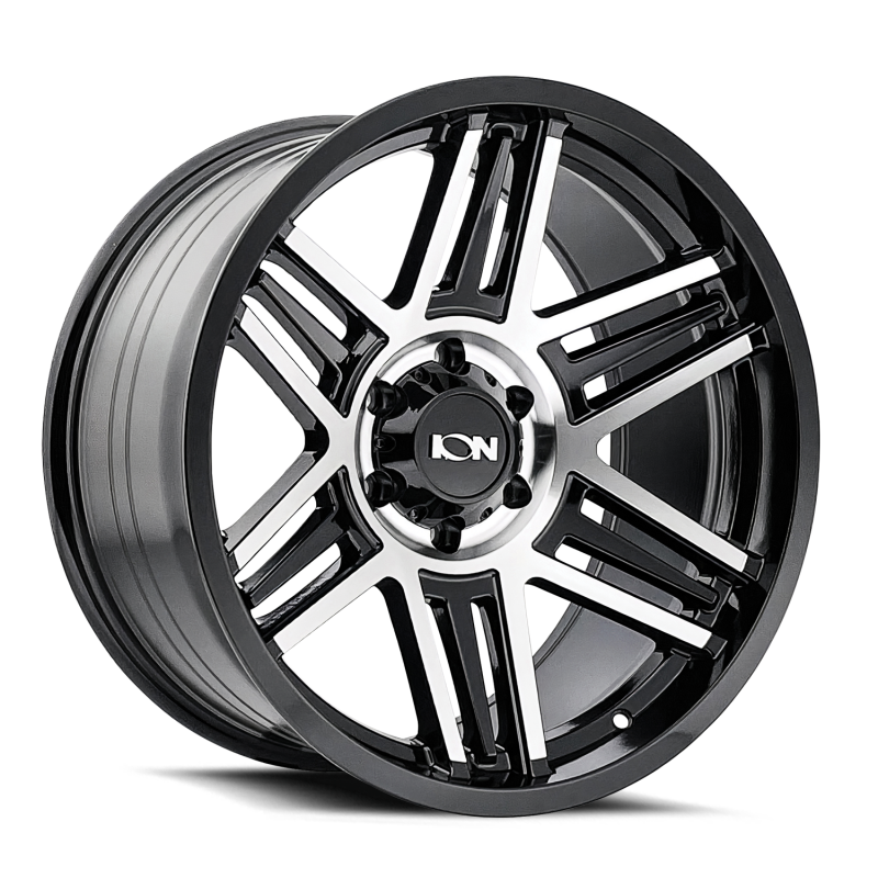 ION Type 147 17x9 / 6x135 BP / 0mm Offset / 87mm Hub Black/Machined Wheel-thumbmail-1