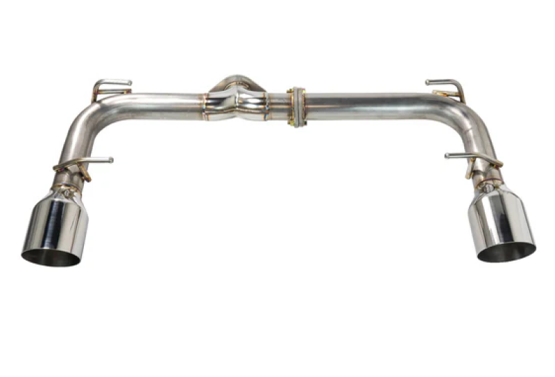 Remark 2022+ Subaru BRZ/Toyota GR86 Axle Back Exhaust w/Titanium Single Wall Tip-thumbmail-1