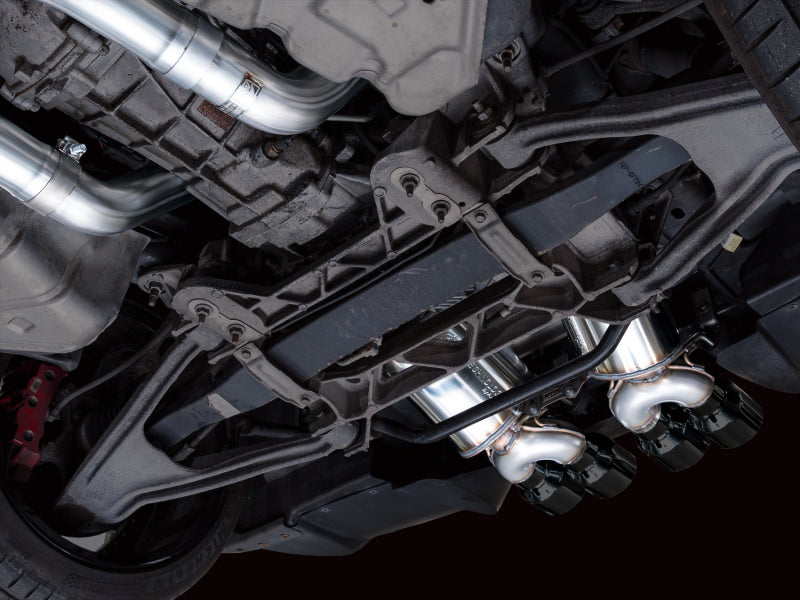 AWE Tuning C6 Chevrolet Corvette Z06/ZR1 Touring Edition Axle-back Exhaust w/ Diamond Black Tips-thumbmail-2