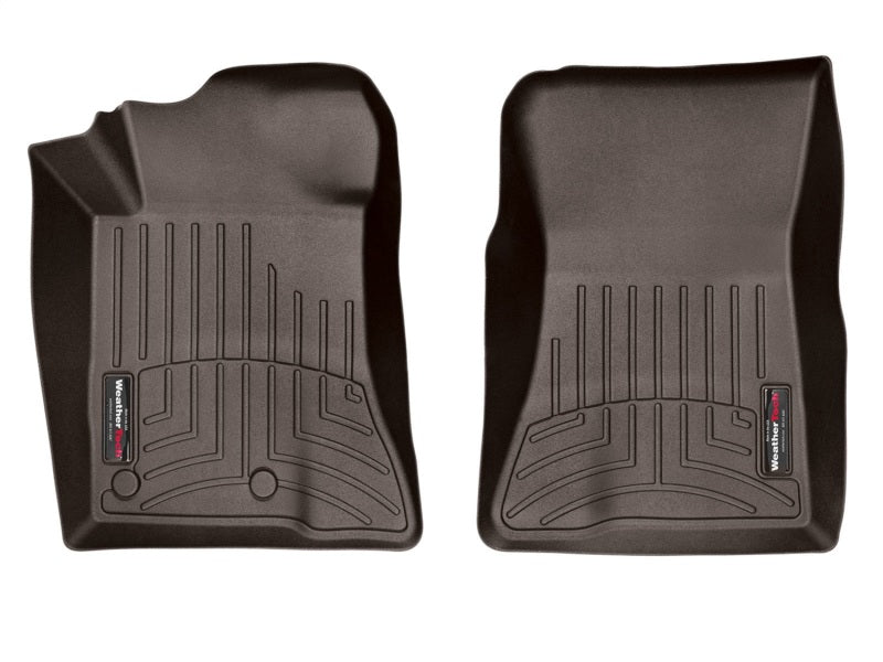 WeatherTech 2015+ Ford Mustang Front FloorLiner - Cocoa-thumbmail-2