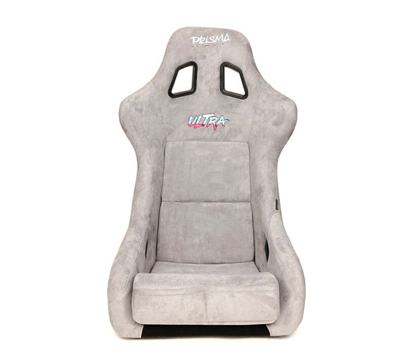 NRG FRP Bucket Seat ULTRA Edition - Large (Grey Alcantara/Pearlized Back)-thumbmail-2