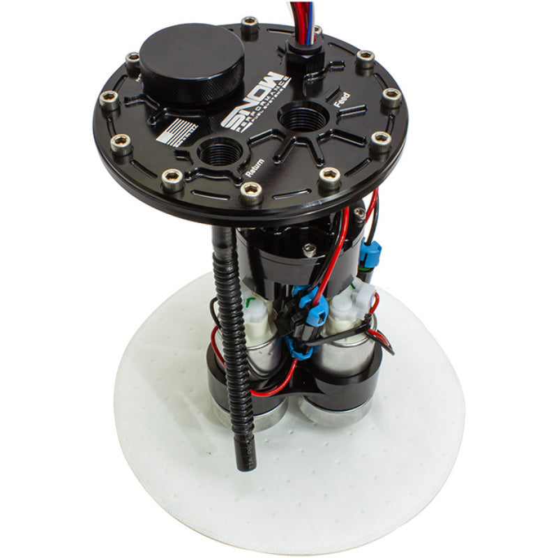 Snow Universal 15-20 Gal 9.72in Tank Depth Multi Pump Fuel Hat - Triple Pump-thumbmail-1
