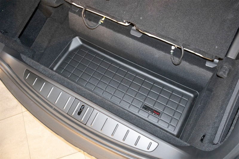 WeatherTech 2024 Tesla Model X Trunk Cargo Liners - Black-thumbmail-2