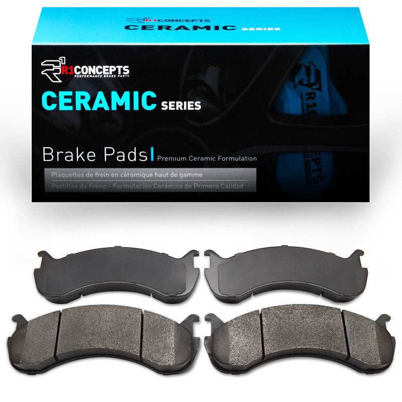 R1 98-24 Workhorse 000 Gvw) Front/Rear/Front/Rear Ceramic Brake Pads-thumbmail-1