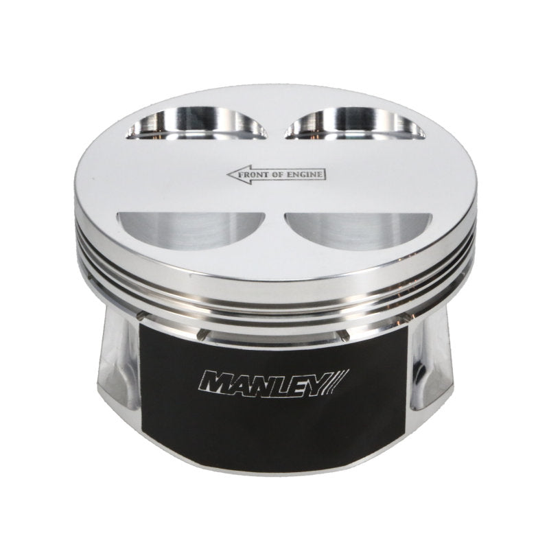Manley 04+ Subaru WRX STi (EJ257) 75mm DE-STROKED 99.5mm STD Bore 9.8:1 Dish Piston Set with Rings-thumbmail-2