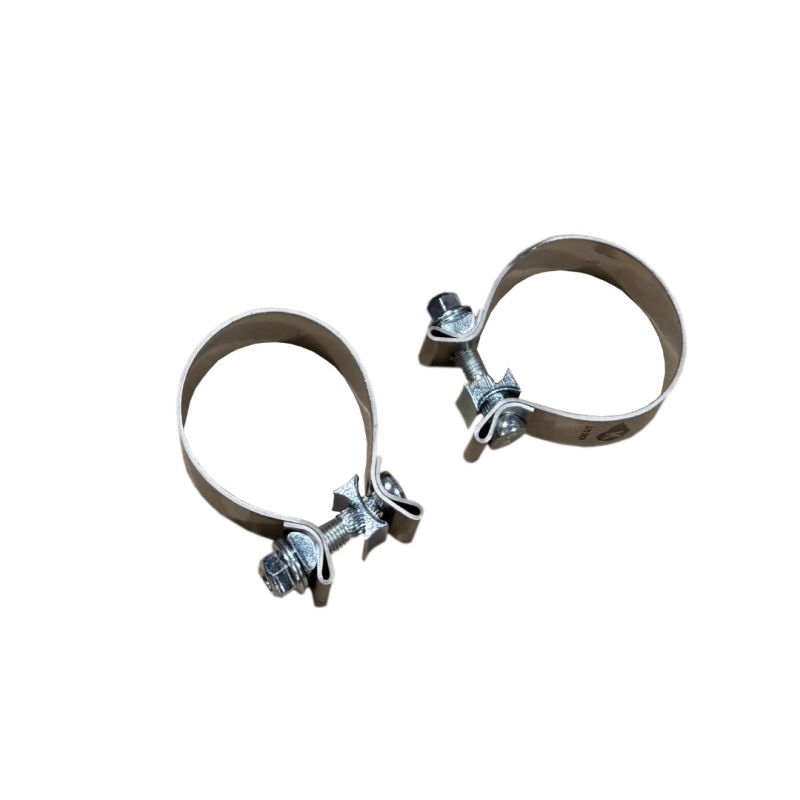 Kooks 3in Oval Clamp In Center/Center Muffler 18in Long Body Polished Stainless Steel-thumbmail-2