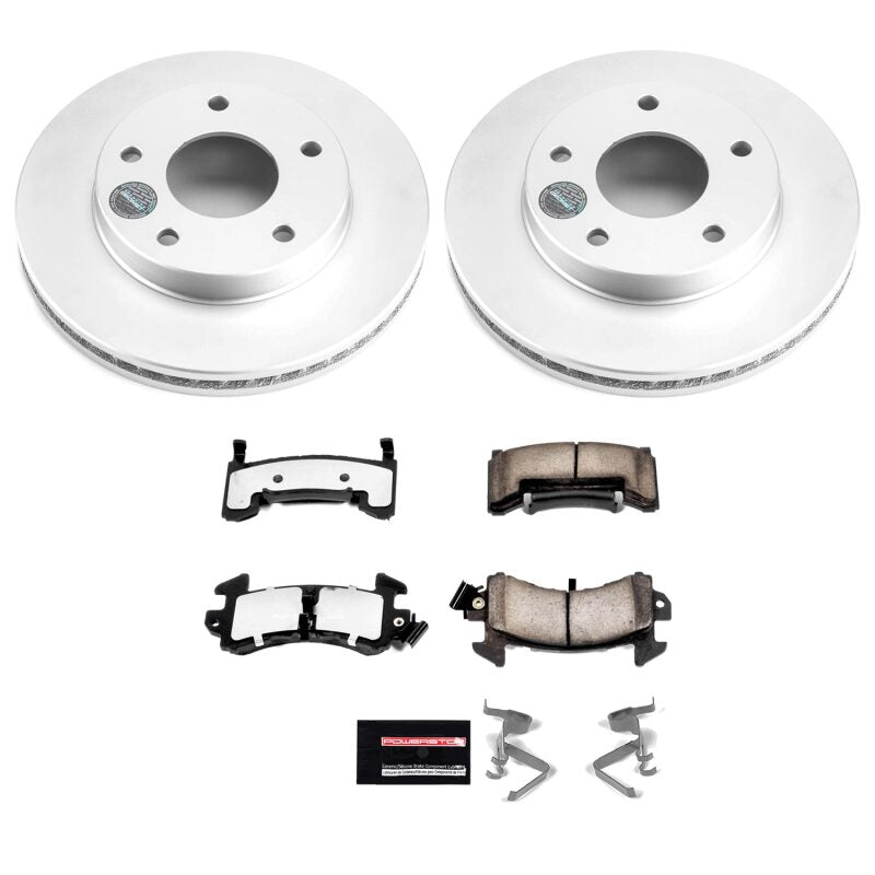 Power Stop 79-85 Buick Riviera Front/Rear Z36 Coated Truck & Tow Brake Kit-thumbmail-1