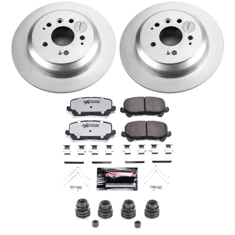 Power Stop 19-25 Honda Passport Rear Z36 Coated Truck & Tow Brake Kit-thumbmail-1