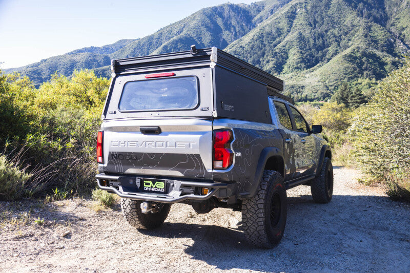 DV8 Offroad 23-26 Chevrolet Colorado/GMC Canyon Tube Rear Bumper - Micro Texture Black Powder Coat-thumbmail-2