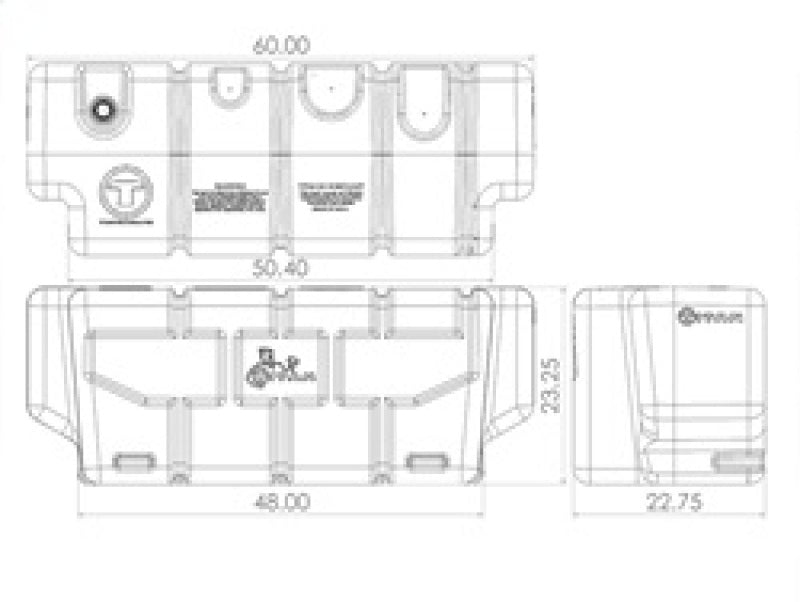 Titan Fuel Tanks Universal 100 Gallon Heavy Duty Transfer Tank (Non Nissan Cargo Box/RamBox)-thumbmail-10