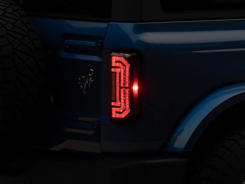 Raxiom 21-26 Ford Bronco LED Tail Lights- Black Housing- Clear Lens-thumbmail-1