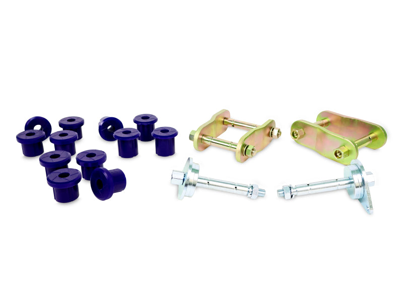 SuperPro 97-07 Toyota Land Cruiser Greaseable Leaf Spring and Shackle Bushing Kit- (Rear)-thumbmail-3