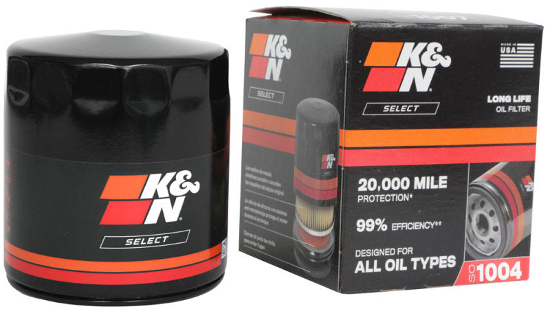 K&N 19-23 Genesis G70 2.0L L4 / 21-23 Hyundai Elantra Hybrid 1.6L L4 Spin-On Oil Filter-thumbmail-3