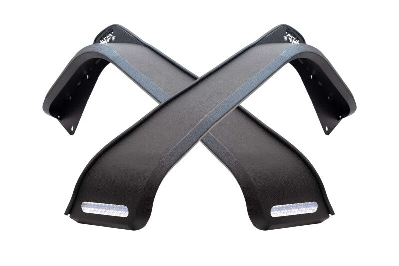 Fishbone Offroad 2018+ Jeep Wrangler JL/JLU/2020+ Gladiator JT  Alum Front Fender Flares  - Black-thumbmail-1