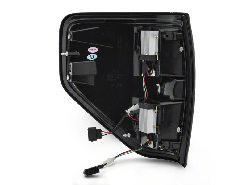 Raxiom 09-14 Ford Styleside Axial Series Black LED Tail Lights-thumbmail-2