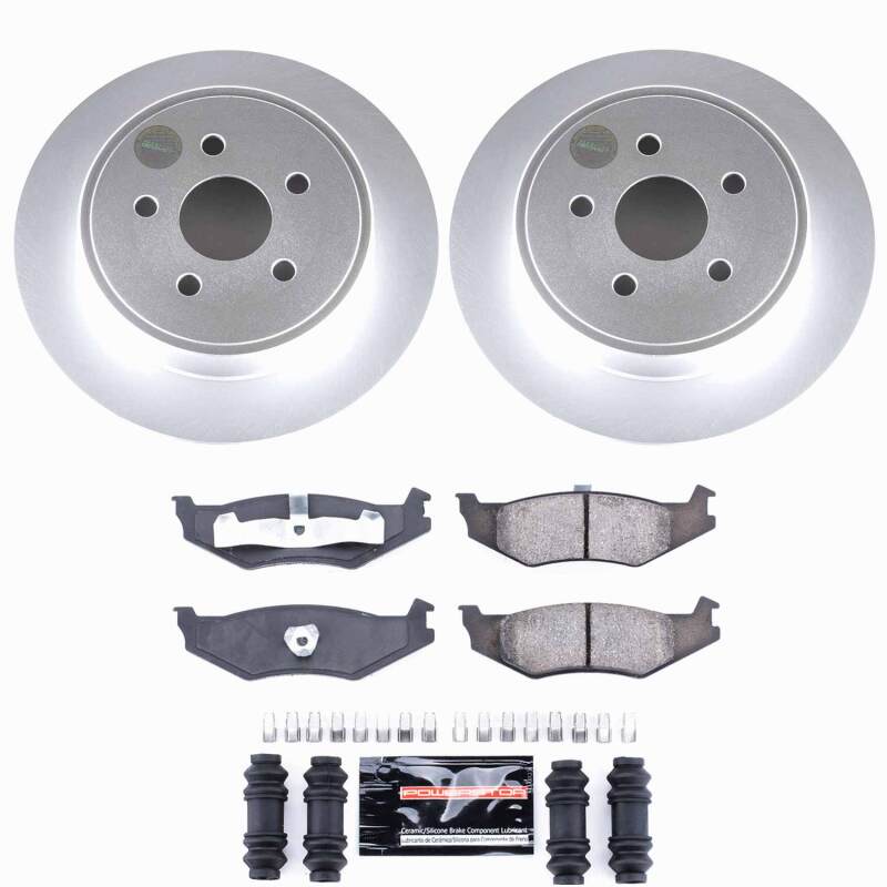 Power Stop 03-10 Chrysler PT Cruiser Rear Z23 Coated Brake Kit-thumbmail-1